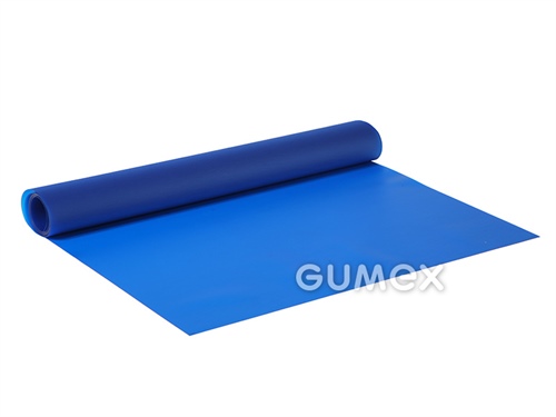 Fólie pro nafukovací předměty 883, tloušťka 0,3mm, šíře 1300mm, 79°ShA, desén D302, PVC, +5°C/+40°C, modrá